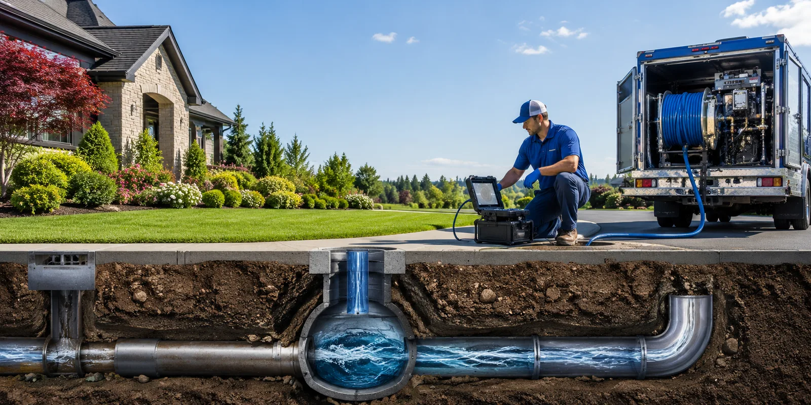 Drainage restoration information for Grinnell, KS